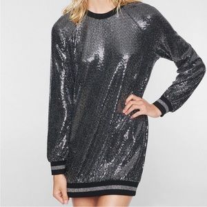 Pam and Gela Mirror Ball Slouchy Dress Size XS